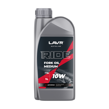 Вилочное масло RIDE Fork oil 10W LAVR MOTO, 1 л